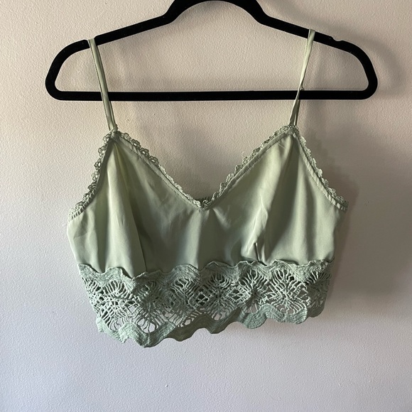 Light green matching pant set from Shein - Picture 2 of 2